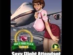 Сексуальная стюардесса